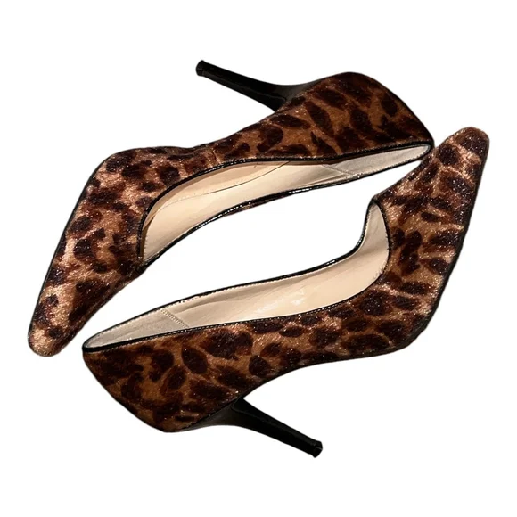 The Limited Women's Heels Size 9.5 Brown Leopard - Picture 4 of 7